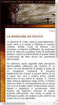 Mobile Screenshot of passione.scuolabiblica.it