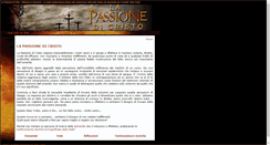 Desktop Screenshot of la-passione-di-cristo.scuolabiblica.it